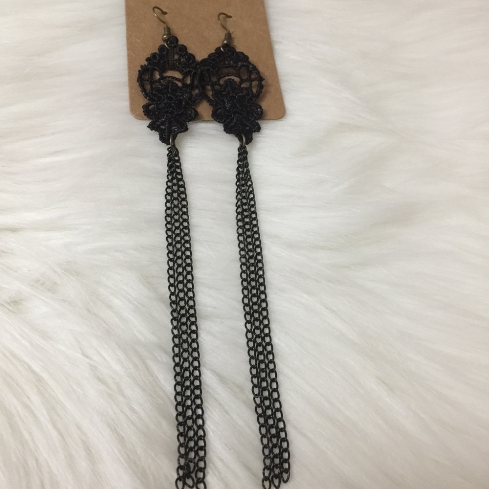 New Lightweight Black Earrings